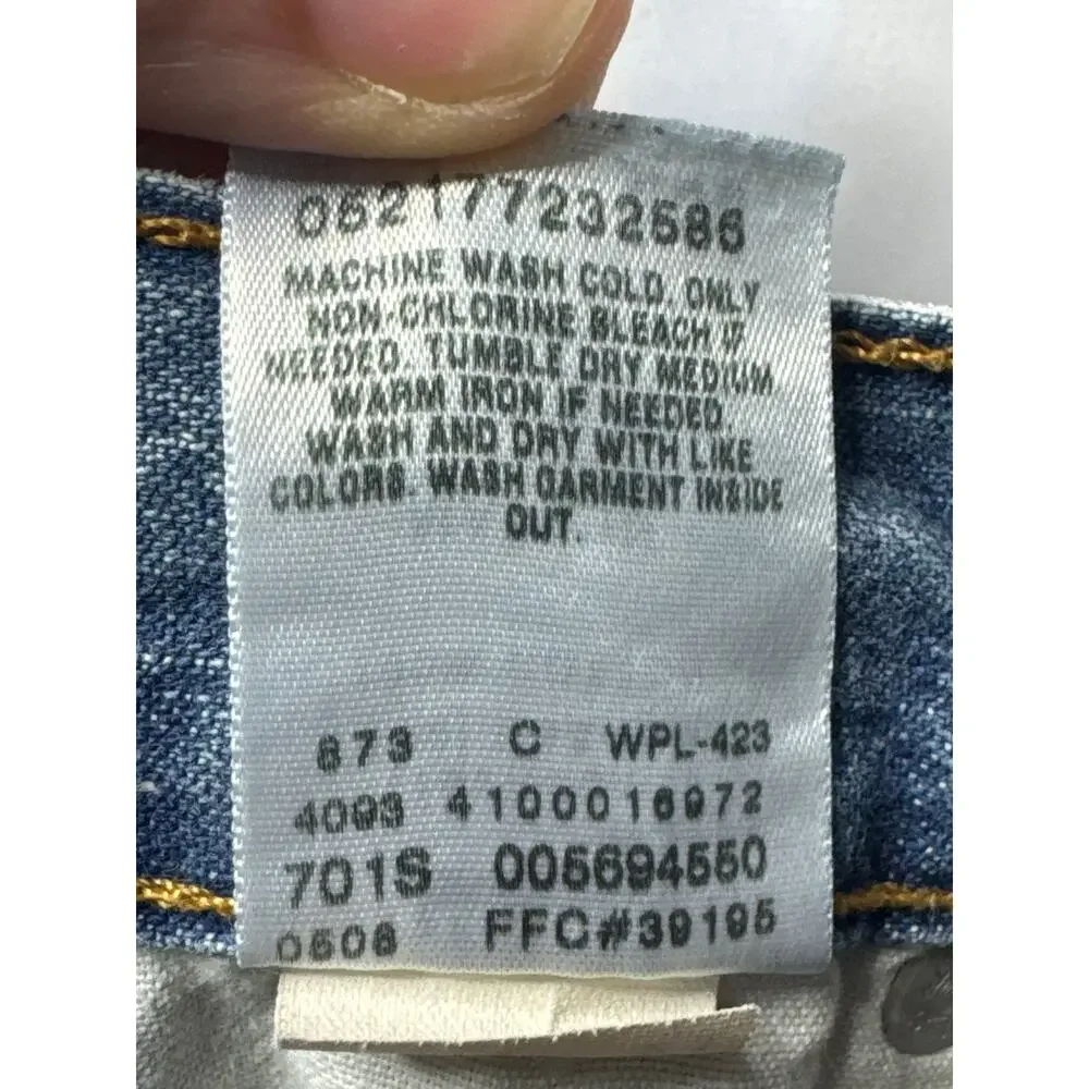 Levi's 569 Men's Loose Straight Leg Blue Jeans - Size 40x30 (40x28.5)